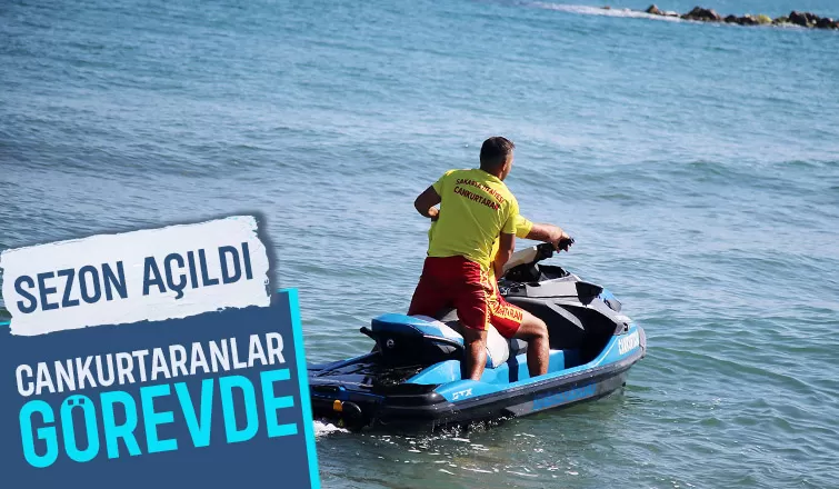 Karasu, Kocaali ve Kaynarca'da cankurtaranlar  göreve başladı