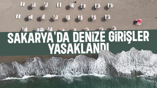 Karasu, Kocaali ve Kaynarca'da denize girişler yasaklandı
