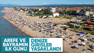 Karasu, Kocaali ve Kaynarca'da denize girişler yasaklandı