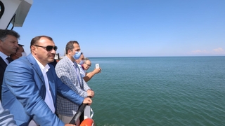 Karasu Limanı'nda incelemelerde bulundu