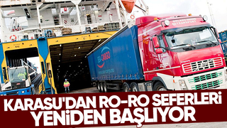 Karasu Limanı'ndan Ro-Ro seferleri yeniden başlıyor