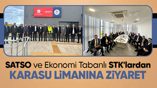 Karasu Limanına ziyarette bulundular