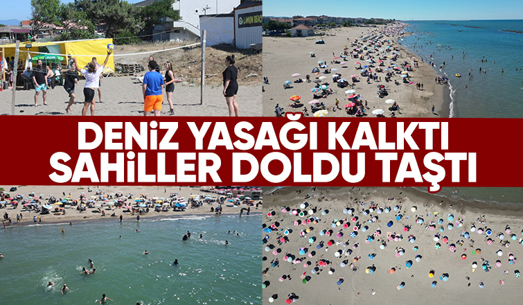 Karasu'ta tatilci akını