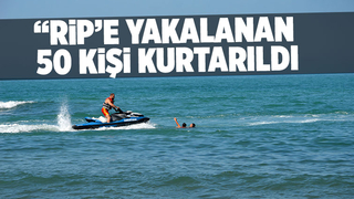 Karasu ve Kocaali'de RİP'e kapılan 50 kişi kurtarıldı