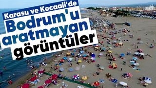 Karasu ve Kocaali'ye tatilci akını