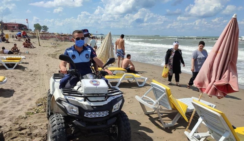 Karasu ve Kocaali’de denize girmek yasaklandı