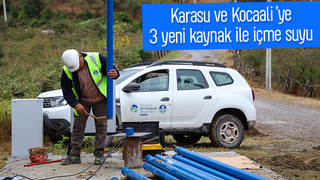 Karasu ve Kocaali’ye sondaj ile yeni içme suyu
