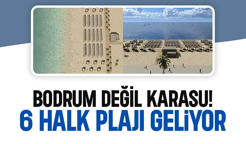 Karasu'ya 6 halk plajı yapılacak