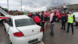 Karasu yolu savaş alanına döndü: 8 yaralı