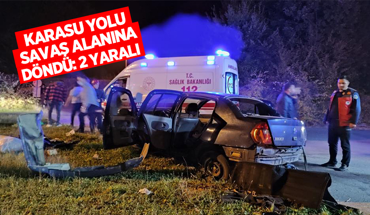 Karasu yolu savaş alanına döndü