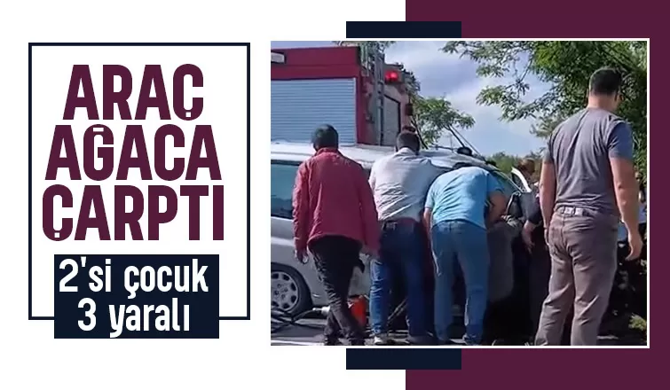 Karasu yolunda feci kaza 3 yaralı