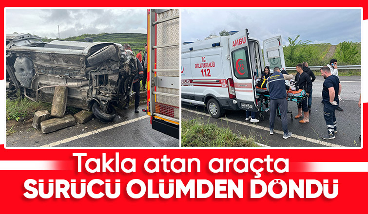 Karasu yolunda feci kaza