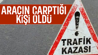 Karasu yolunda kaza: 1 ölü