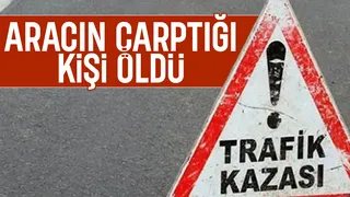 Karasu yolunda kaza: 1 ölü