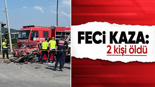 Karasu Yolunda Kaza 2 Ölü