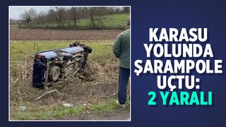 Karasu yolunda kaza: 2 yaralı