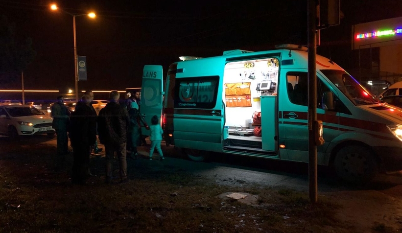 Karasu yolunda kaza 2 yaralı