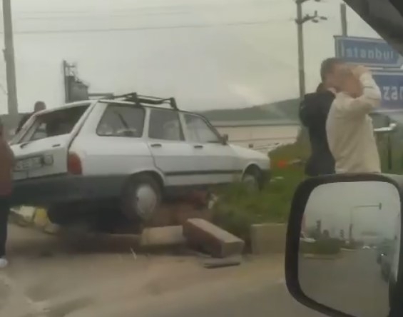 Karasu yolunda kaza: 2 yaralı