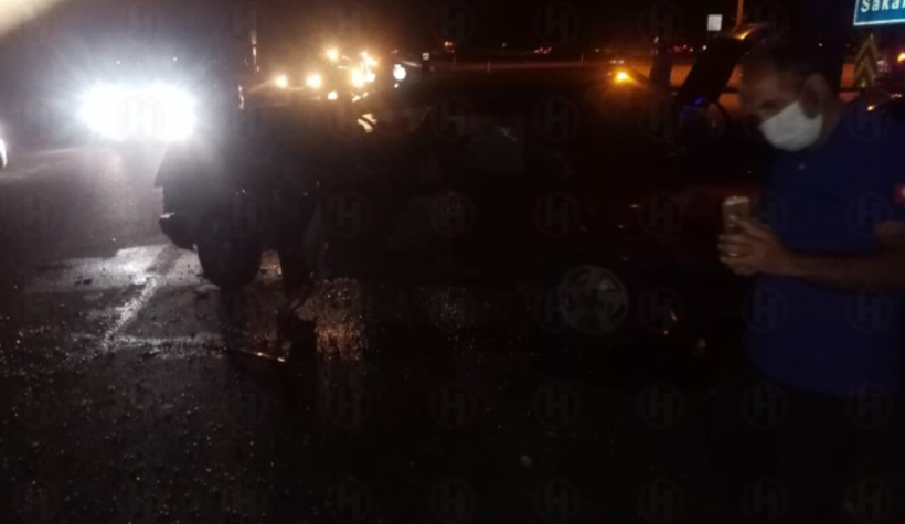 Karasu yolunda kaza: 3 yaralı