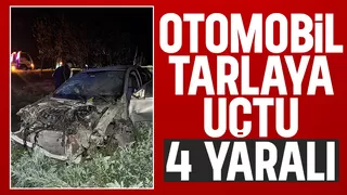 Karasu yolunda kaza 4 yaralı