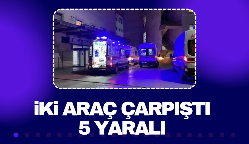 Karasu yolunda kaza: 5 yaralı