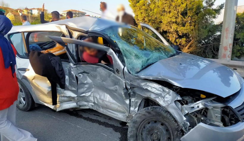 Karasu yolunda korkunç kaza: 1 ölü, 3 yaralı