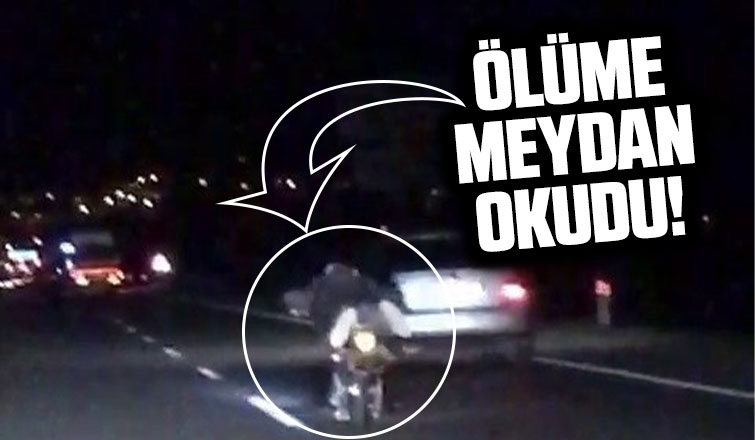 Karasu yolunda ölüme meydan okudu