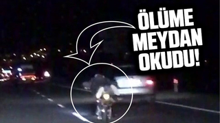 Karasu yolunda ölüme meydan okudu