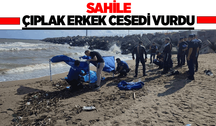 Karasuda sahile ceset vurdu