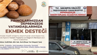 Karasulu fırıncılardan depremzedelere destek