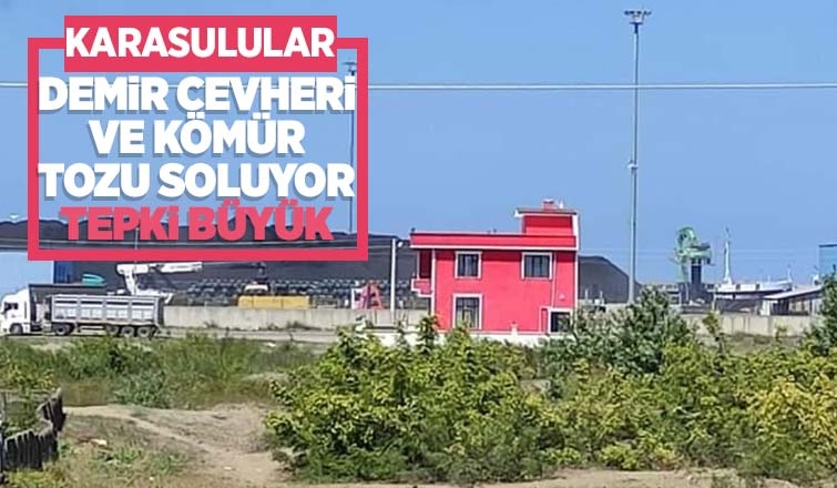 Karasulular kömür tozu ve demir cevheri soluyor