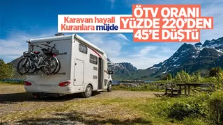 Karavanda büyük ÖTV indirimi