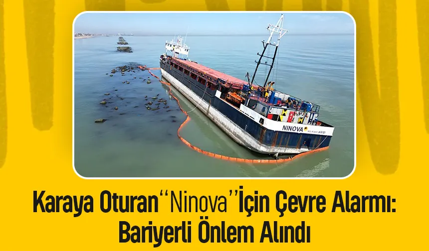 Karaya oturan gemi için çevre alarmı