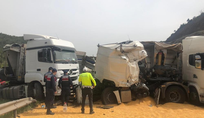 Karayolu savaş alanına döndü