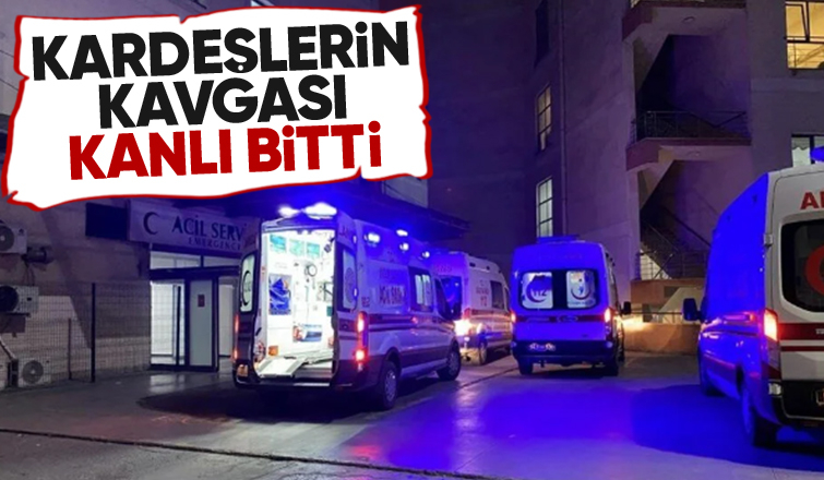 Kardeşini bıçakladı