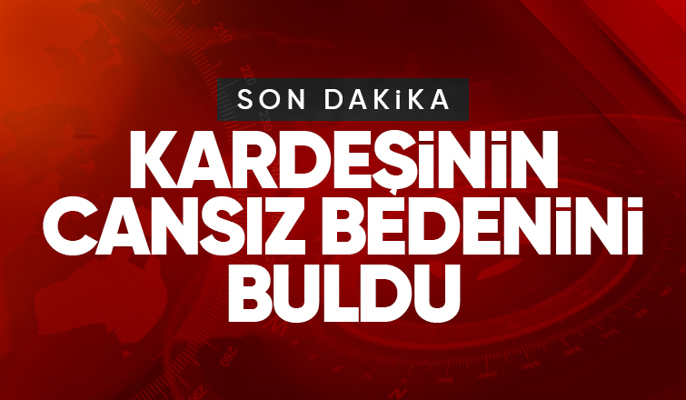 Kardeşini ölü buldu