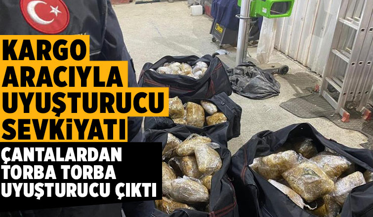 Kargo aracıyla uyuşturucu sevkiyatı polise takıldı