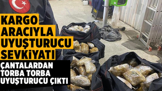 Kargo aracıyla uyuşturucu sevkiyatı polise takıldı
