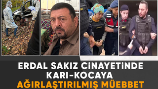 Karı-koca cinayetten müebbet yedi