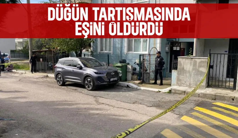 Karı-kocanın düğün tartışması cinayetle bitti