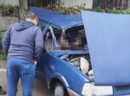 Karı kocayı feci kaza ayırdı