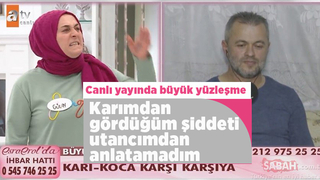 Karımdan gördüğüm şiddeti utancımdan anlatamadım