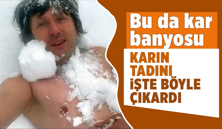 karın keyfini çocuklar gibi eğlenerek çıkardı