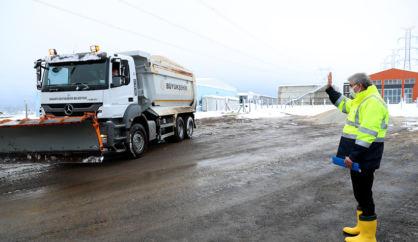 Karla mücadelede ciddi bir sorun yok