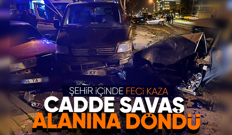 Karşı yöne geçip dehşet saçtı