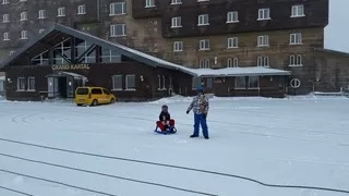 Kartalkaya'da kar kalınlığı 30 santimetreyi geçti