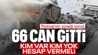 Kartalkaya'daki otel yangınında 66 kişi hayatını kaybetti