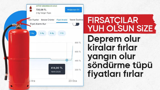 Kartalkaya’daki facia sonrası, yangın tüplerinin fiyatı ikiye katlandı
