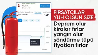 Kartalkaya’daki facia sonrası, yangın tüplerinin fiyatı ikiye katlandı