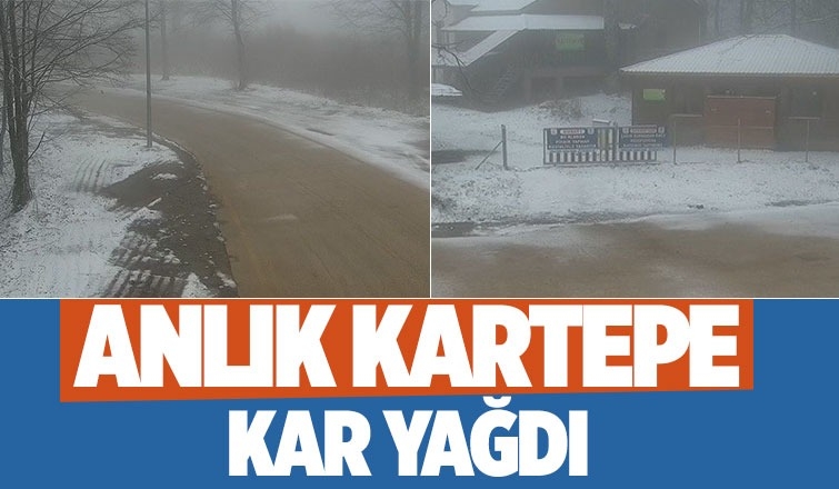 Kartepe beyaza büründü